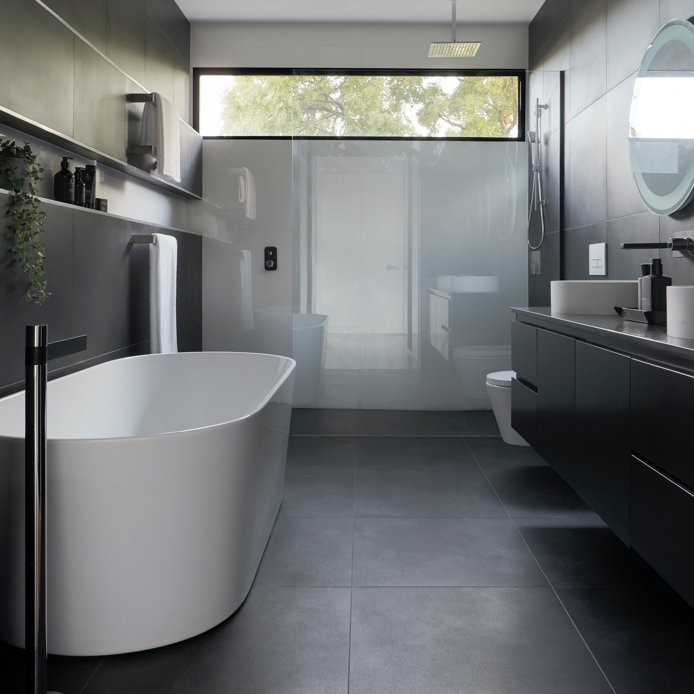 Baño contemporáneo · Arkanna Homes